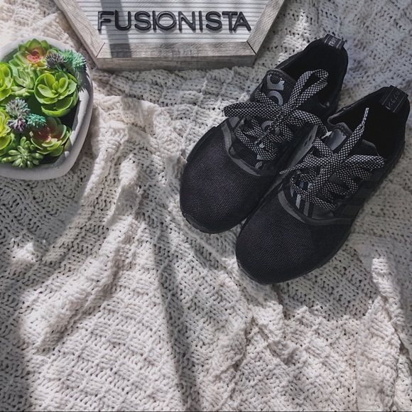 NWT 🍭 Rare Adidas NMD R1 Black Special Edition - Picture 8 of 8